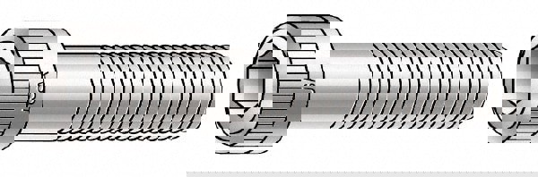 Hex Socket Cap Screw: #6-32 UNC, 7/64